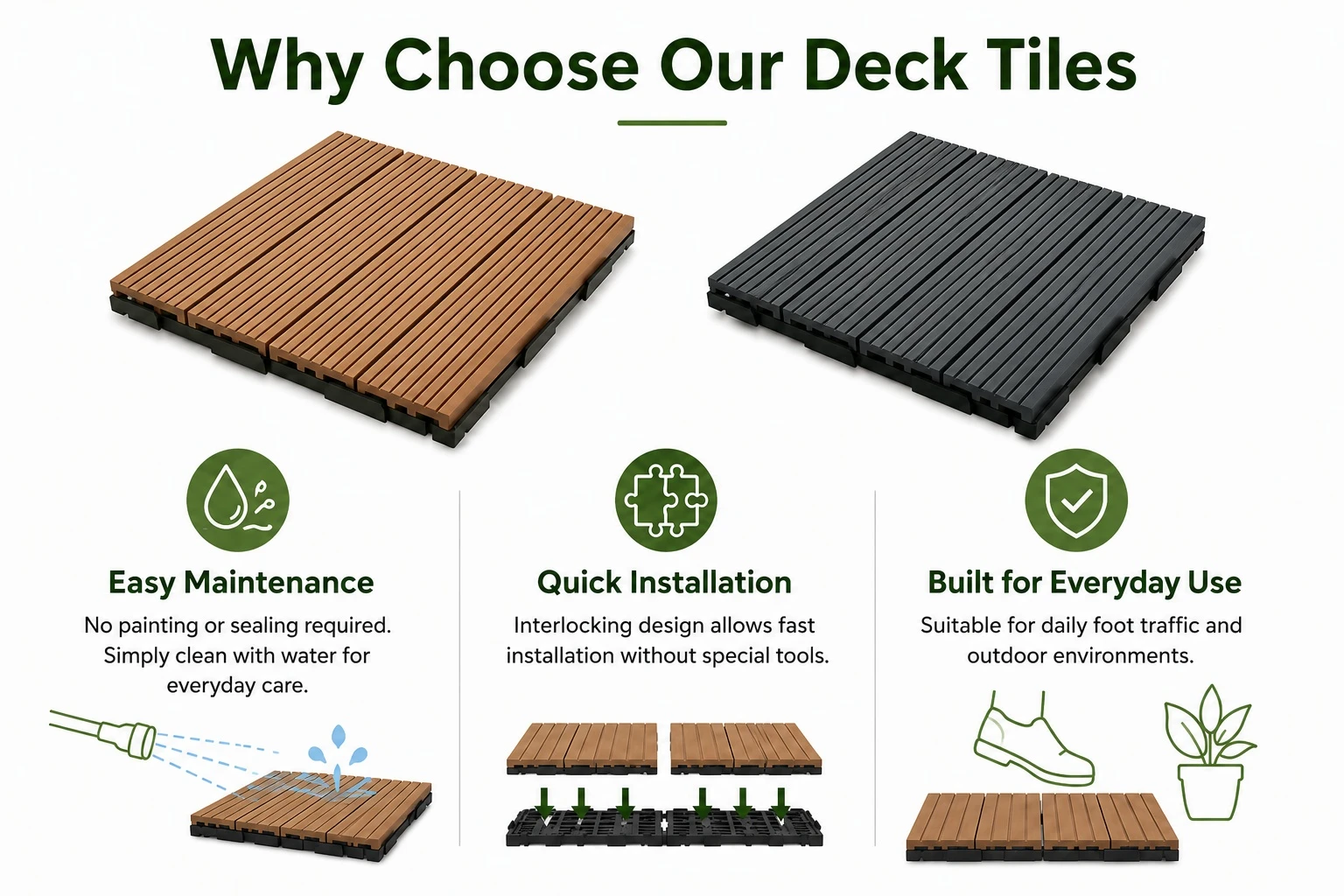 why choose deck tiles why choose deck tiles